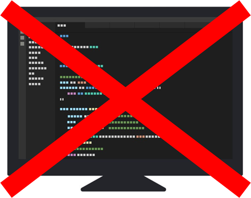 プログラミングが不要となるイメージ図